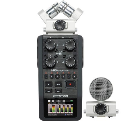 رکوردر-صدا-زوم-Zoom-H6-Handy-Recorder-System